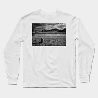 Dramatic clouds over the Göta Canal in Sweden Long Sleeve T-Shirt